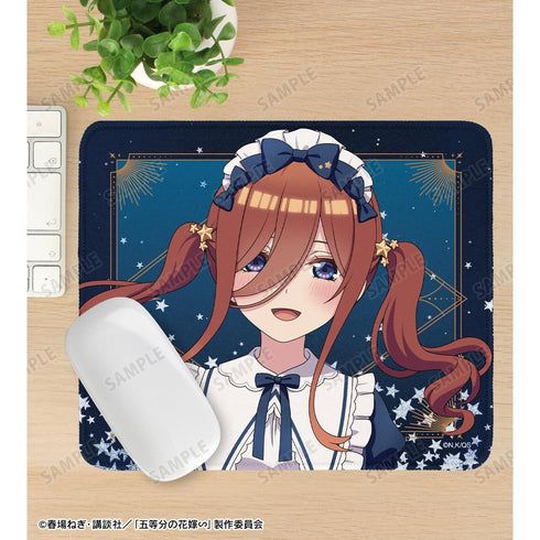 『五等分の花嫁∽』描き下ろし 中野三玖 星空メイドver. マウスパッド【202501再販】