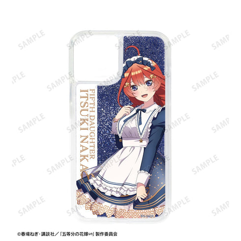 『五等分の花嫁∽』描き下ろし 中野五月 星空メイドver. グリッターiPhoneケース