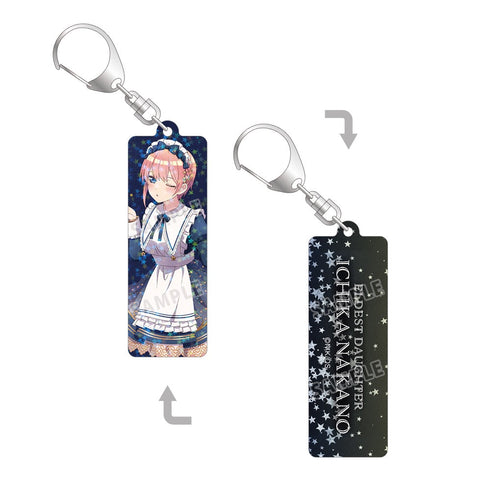 『五等分の花嫁∽』描き下ろし 中野一花 星空メイドver. ホログラムスティックアクリルキーホルダー