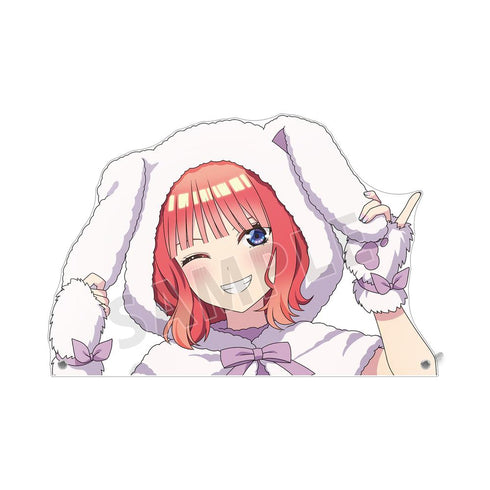 『五等分の花嫁』描き下ろし 中野二乃 動物もこもこ着ぐるみver. 特大ダイカットアクリルパネル【202501再販】