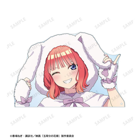 『五等分の花嫁』描き下ろし 中野二乃 動物もこもこ着ぐるみver. 特大ダイカットアクリルパネル【202501再販】