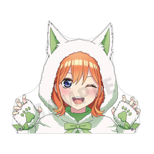 『五等分の花嫁』描き下ろし 中野四葉 動物もこもこ着ぐるみver. 特大ダイカットアクリルパネル【202501再販】