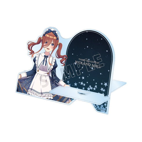 『五等分の花嫁∽』描き下ろし 中野三玖 星空メイドver. ダイカットアクリルスマホスタンド