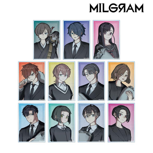 『MILGRAM -ミルグラム-』描き下ろし 4th Anniversary ver. トレーディングアクリルカード(単位/BOX)【202506再販】
