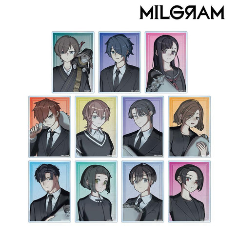 《MILGRAM -米尔格拉姆-》全新绘制 4周年纪念版 亚克力收藏卡(单位/盒)【202606再版】