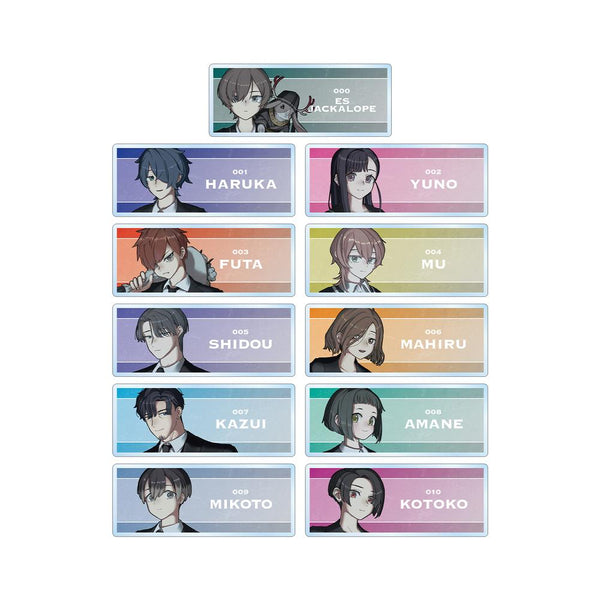 『MILGRAM -ミルグラム-』描き下ろし 4th Anniversary ver. トレーディングアクリルネームプレート(単位/BOX)【202601再販】