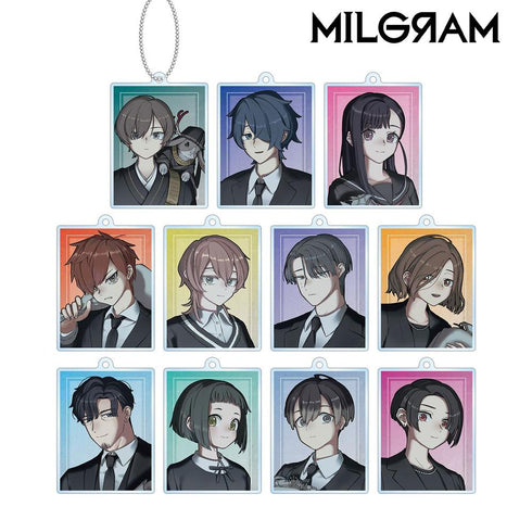 《MILGRAM -米尔格拉姆-》全新绘制 4周年纪念版 亚克力挂件(单位/盒)【202606再版】