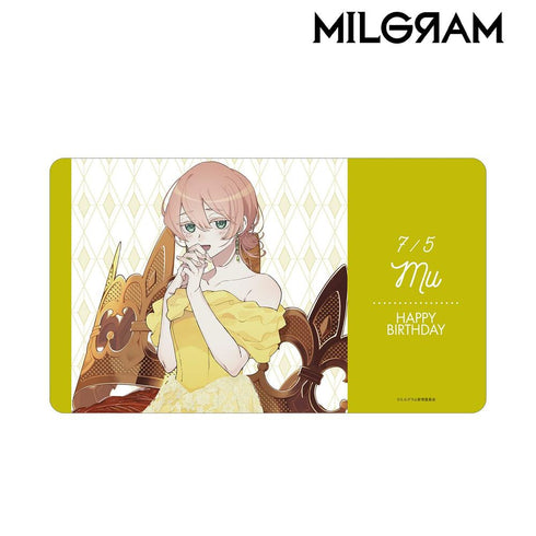《MILGRAM -米尔格拉姆-》全新绘制 穆 生日版 多功能桌垫【202605再版】