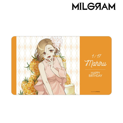 『MILGRAM -ミルグラム-』描き下ろし マヒル バースデーver. マルチデスクマット