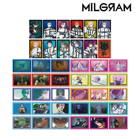 『MILGRAM -ミルグラム-』第二審トレーディングブロマイド3枚セット(単位/BOX)
