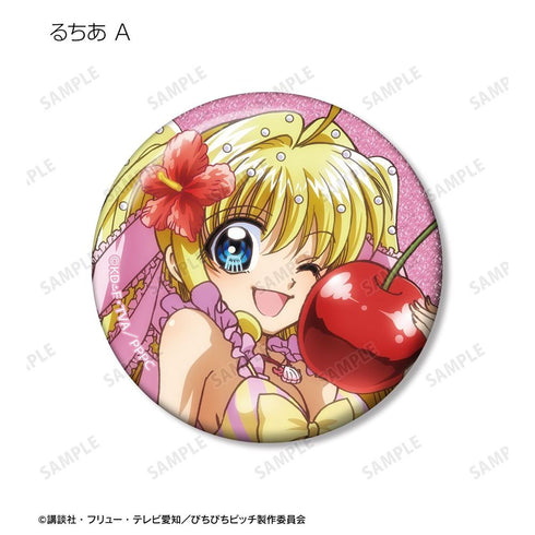 『ぴちぴちピッチ』描き下ろし カクテルグラスver. トレーディンググリッター缶バッジ(単位/BOX)【202606再販】