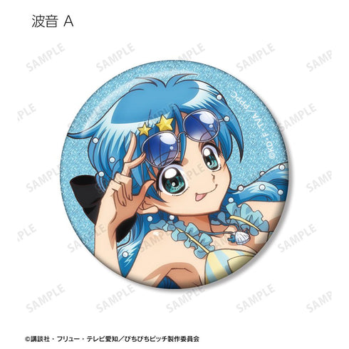 『ぴちぴちピッチ』描き下ろし カクテルグラスver. トレーディンググリッター缶バッジ(単位/BOX)【202511再販】