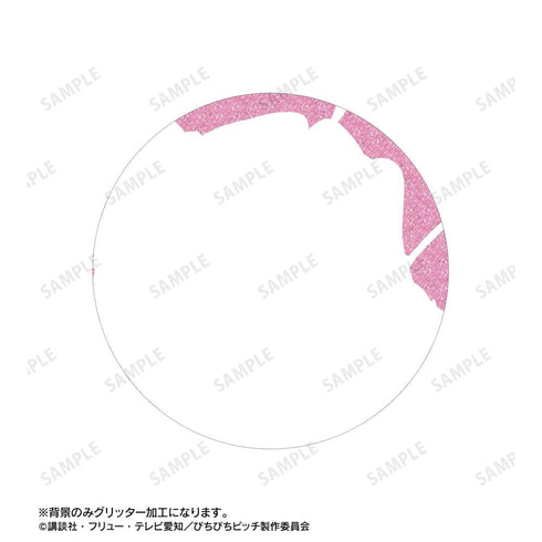 『ぴちぴちピッチ』描き下ろし カクテルグラスver. トレーディンググリッター缶バッジ(単位/BOX)【202511再販】