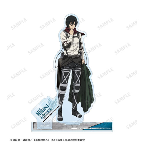 『進撃の巨人』ミカサ パーツ付きBIGアクリルスタンド vol.2【202512再販】