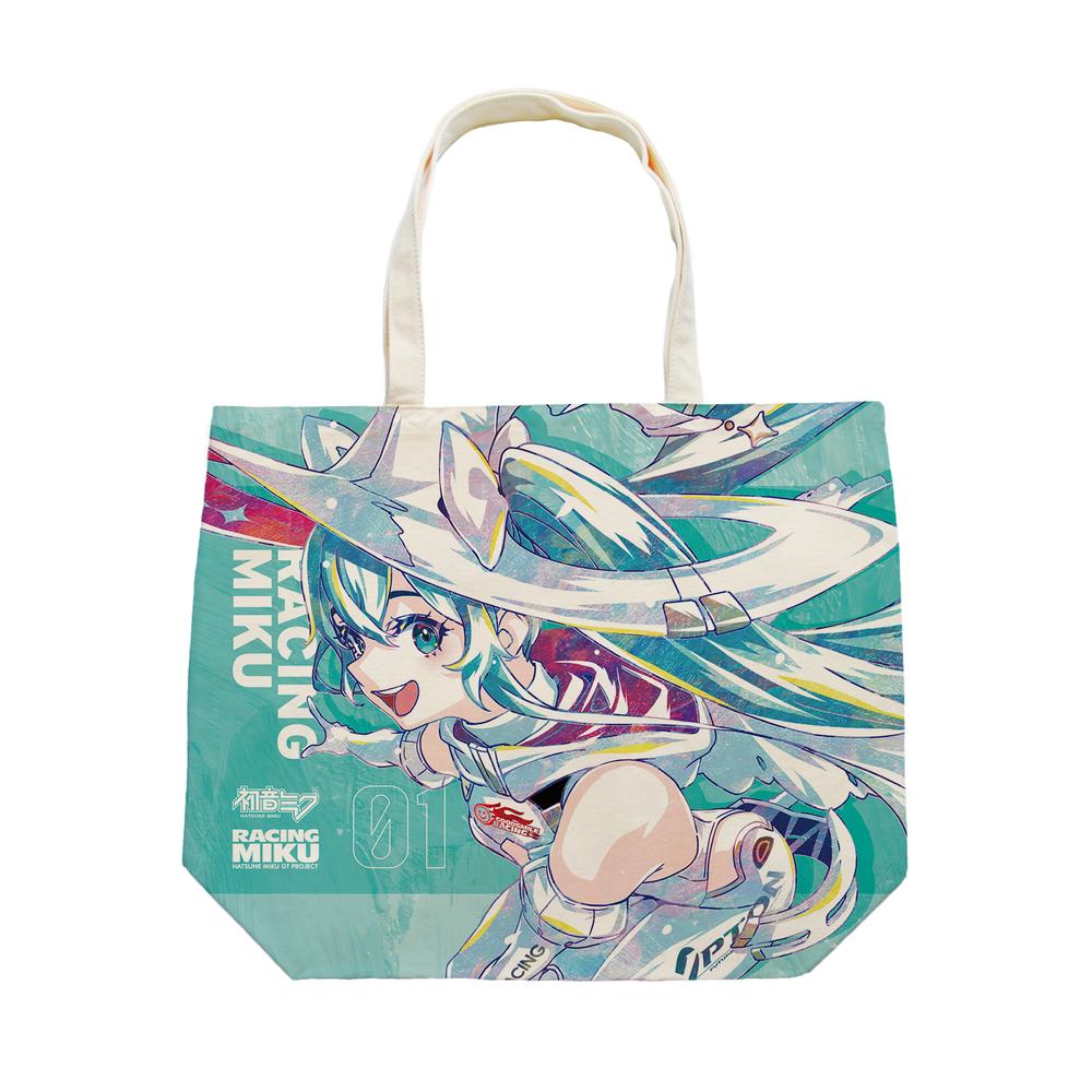 初音ミク グラフィック トートバッグ 初音ミク GTプロジェクト』レーシングミク 2024Ver. Ani-Art フル