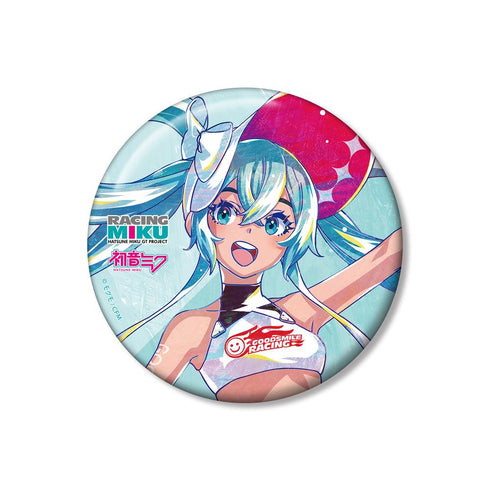 『初音ミク GTプロジェクト』レーシングミク 2024 Summer Holiday Ver. Ani-Art 100mm缶バッジ