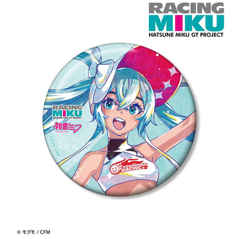 『初音ミク GTプロジェクト』レーシングミク 2024 Summer Holiday Ver. Ani-Art 100mm缶バッジ