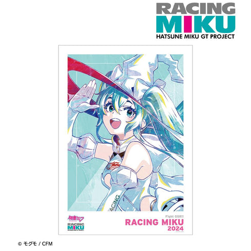 『初音ミク GTプロジェクト』レーシングミク 2024Ver. Ani-Art A3マット加工ポスター ver.B