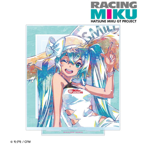 『初音ミク GTプロジェクト』レーシングミク 2024 Tropical Ver. Ani-Art BIGアクリルスタンド ver.B