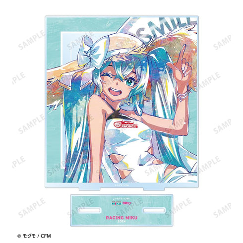 『初音ミク GTプロジェクト』レーシングミク 2024 Tropical Ver. Ani-Art BIGアクリルスタンド ver.B