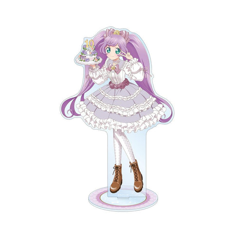 『プリパラ10周年』描き下ろし 真中らぁら 花まつりver. 特大アクリルスタンド