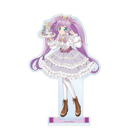 『プリパラ10周年』描き下ろし 真中らぁら 花まつりver. BIGアクリルスタンド