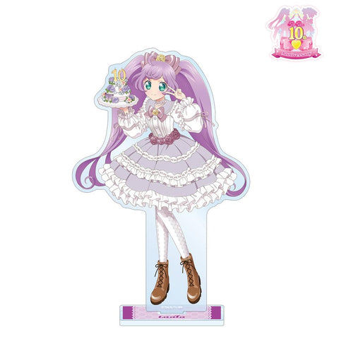 『プリパラ10周年』描き下ろし 真中らぁら 花まつりver. BIGアクリルスタンド