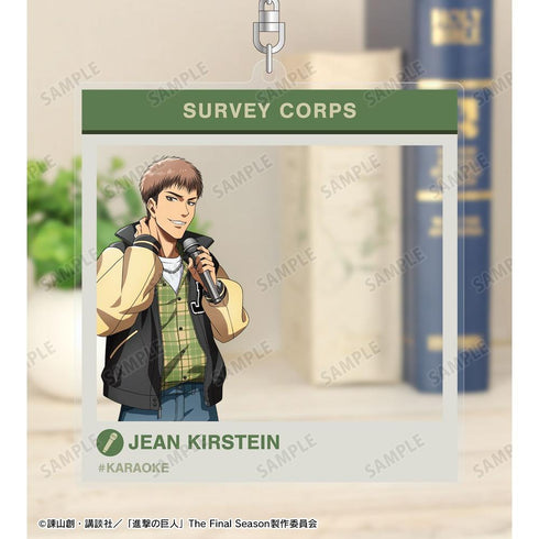 『進撃の巨人』描き下ろし ジャン レトロ風ファッションver. SNS風BIGアクリルキーホルダー【202604再販】