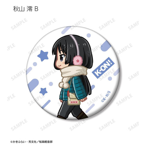 『けいおん!』トレーディング ちびとこ マット缶バッジ(単位/BOX)