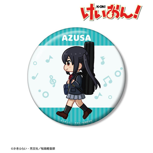 『けいおん!』中野 梓 ちびとこ 制服ver. 100mm缶バッジ【202602再販】