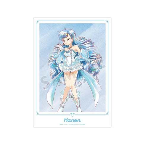 『ぴちぴちピッチ』描き下ろし 波音 20th Anniversary ver. Ani-Art aqua label A3マット加工ポスター【202606再販】
