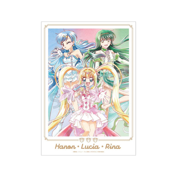 『ぴちぴちピッチ』描き下ろし 集合 20th Anniversary ver. Ani-Art aqua label A3マット加工ポスター【202511再販】