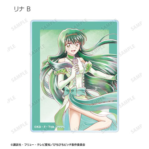 『ぴちぴちピッチ』描き下ろし 20th Anniversary ver. トレーディング Ani-Art aqua label アクリルカード(単位/BOX)【202606再販】