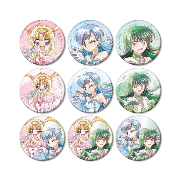 『ぴちぴちピッチ』描き下ろし 20th Anniversary ver. トレーディング Ani-Art aqua label 缶バッジ(単位/BOX)【202606再販】
