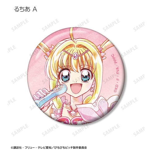 『ぴちぴちピッチ』描き下ろし 20th Anniversary ver. トレーディング Ani-Art aqua label 缶バッジ(単位/BOX)【202606再販】
