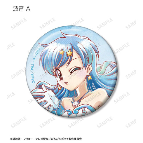 『ぴちぴちピッチ』描き下ろし 20th Anniversary ver. トレーディング Ani-Art aqua label 缶バッジ(単位/BOX)【202606再販】