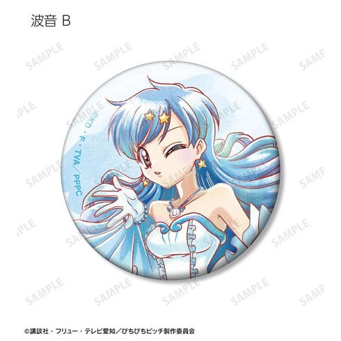 『ぴちぴちピッチ』描き下ろし 20th Anniversary ver. トレーディング Ani-Art aqua label 缶バッジ(単位/BOX)【202606再販】