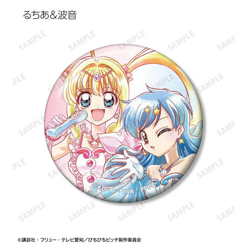 『ぴちぴちピッチ』描き下ろし 20th Anniversary ver. トレーディング Ani-Art aqua label 缶バッジ(単位/BOX)【202606再販】