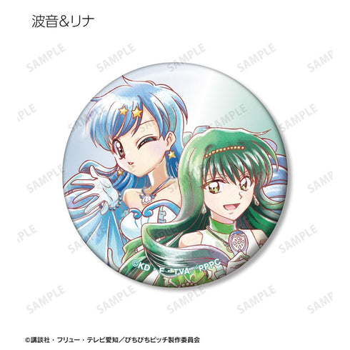 『ぴちぴちピッチ』描き下ろし 20th Anniversary ver. トレーディング Ani-Art aqua label 缶バッジ(単位/BOX)【202606再販】