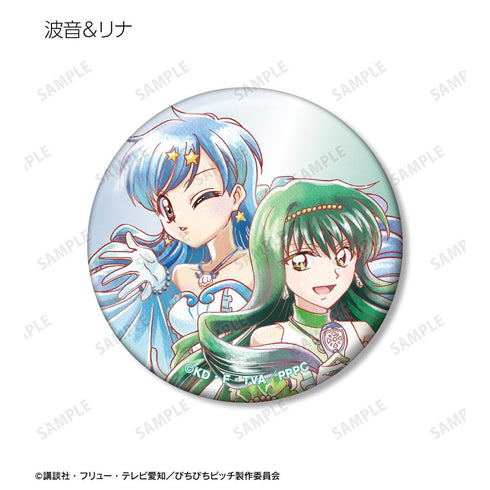 『ぴちぴちピッチ』描き下ろし 20th Anniversary ver. トレーディング Ani-Art aqua label 缶バッジ(単位/BOX)【202511再販】