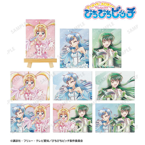 『ぴちぴちピッチ』描き下ろし 20th Anniversary ver. トレーディング Ani-Art aqua label ミニキャンバスボード(単位/BOX)
