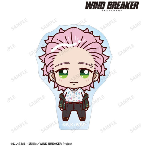 『WIND BREAKER』桐生 三輝 ちょこんと! アクリルステッカー