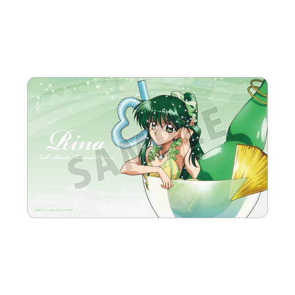 『ぴちぴちピッチ』描き下ろし リナ カクテルグラスver. マルチデスクマット【202511再販】