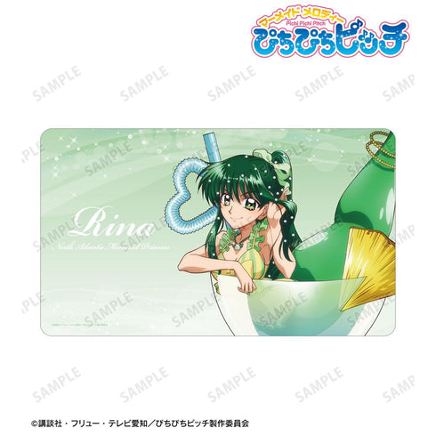 『ぴちぴちピッチ』描き下ろし リナ カクテルグラスver. マルチデスクマット【202511再販】