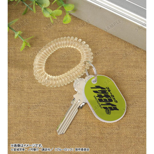 『ブルーロック』潔 世一 ネームデザイン ロッカーキー風アクリルキーホルダー【202512再販】