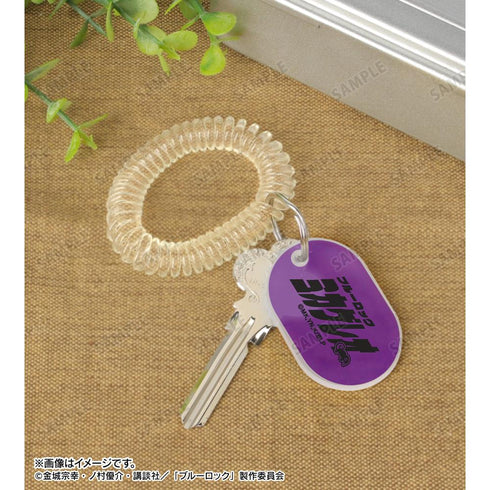 『ブルーロック』御影 玲王 ネームデザイン ロッカーキー風アクリルキーホルダー【202512再販】