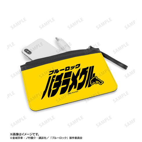 『ブルーロック』蜂楽 廻 ネームデザイン PUレザーフラットポーチ【202512再販】