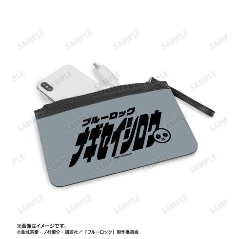 『ブルーロック』凪 誠士郎 ネームデザイン PUレザーフラットポーチ【202605再販】