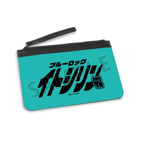 『ブルーロック』糸師 凛 ネームデザイン PUレザーフラットポーチ【202512再販】