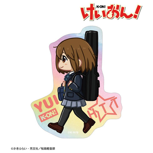 『けいおん!』平沢 唯 ちびとこ 制服ver. オーロラステッカー